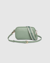 Bianca Sage Green Crossbody Bag